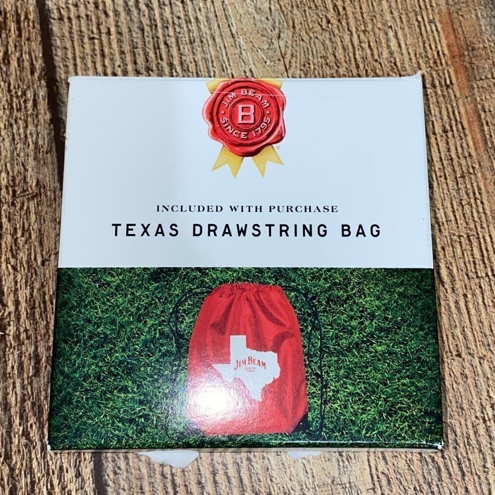 💜 Jim beam drawstring backpack nwt